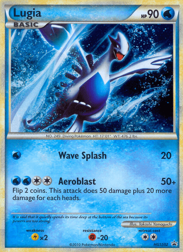 Carta Pokémon Lugia HGSS02