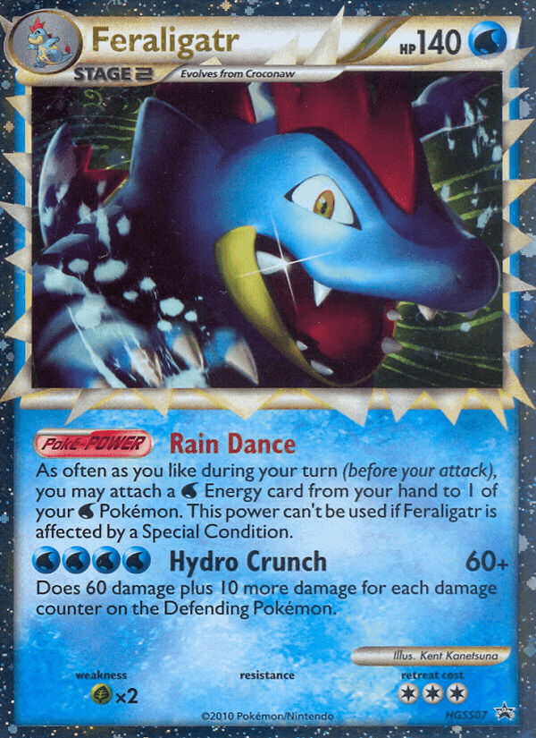 Carta Pokémon Feraligatr HGSS07