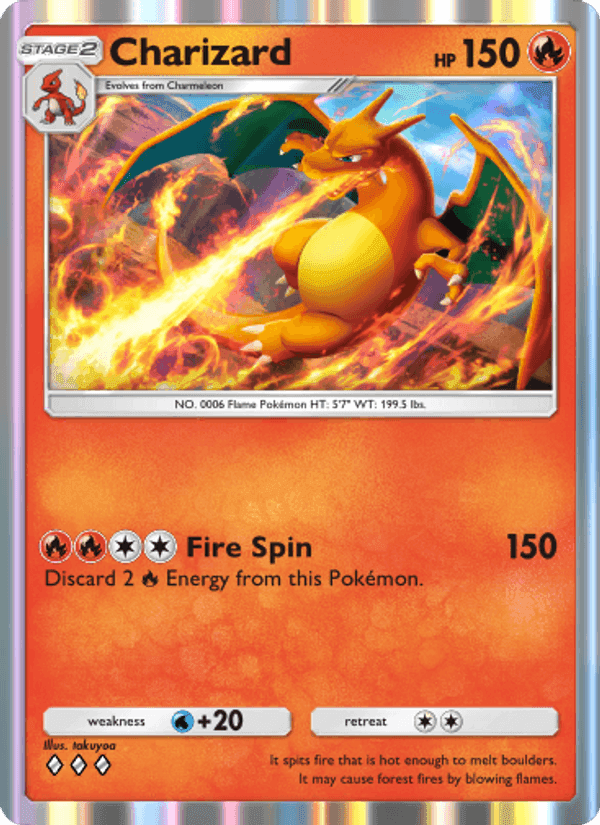 Carta Pokémon Charizard 035