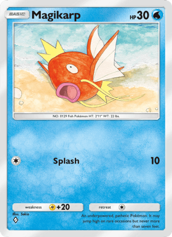 Carta Pokémon Magikarp 077