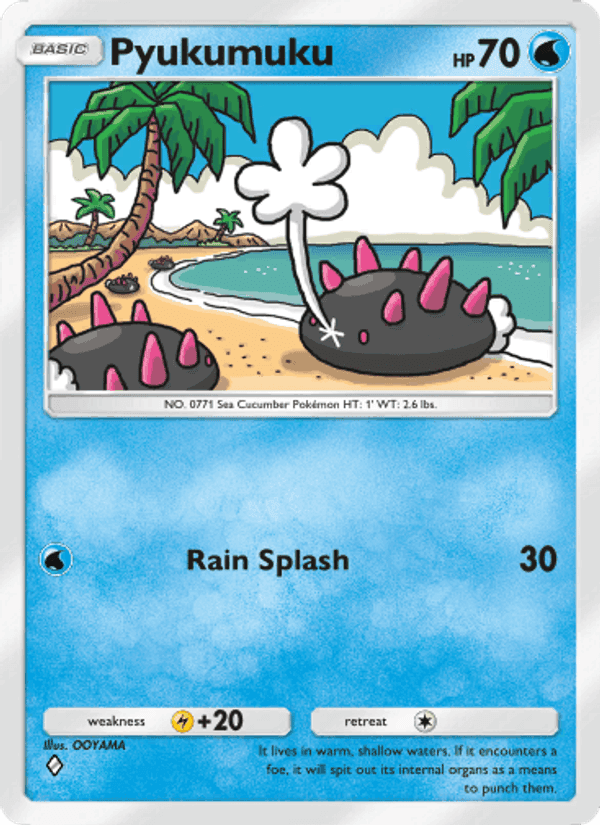 Carta Pokémon Pyukumuku 090