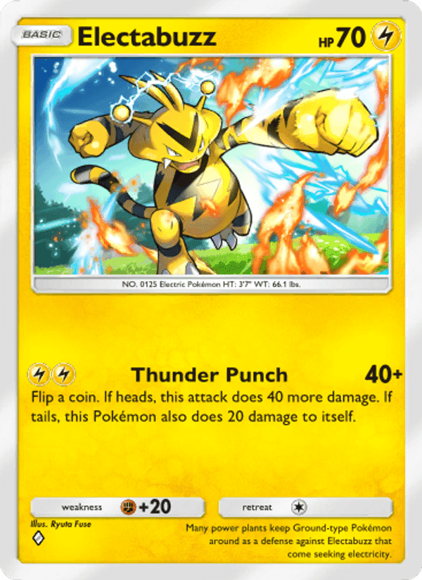 Carta Pokémon Electabuzz 101