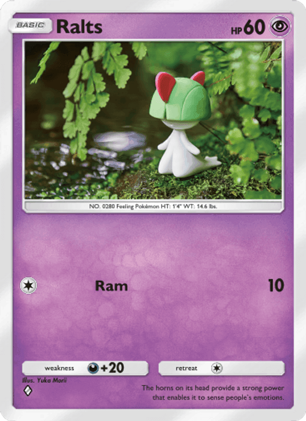 Carta Pokémon Ralts 130