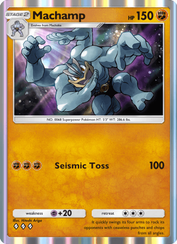 Carta Pokémon Machamp 145
