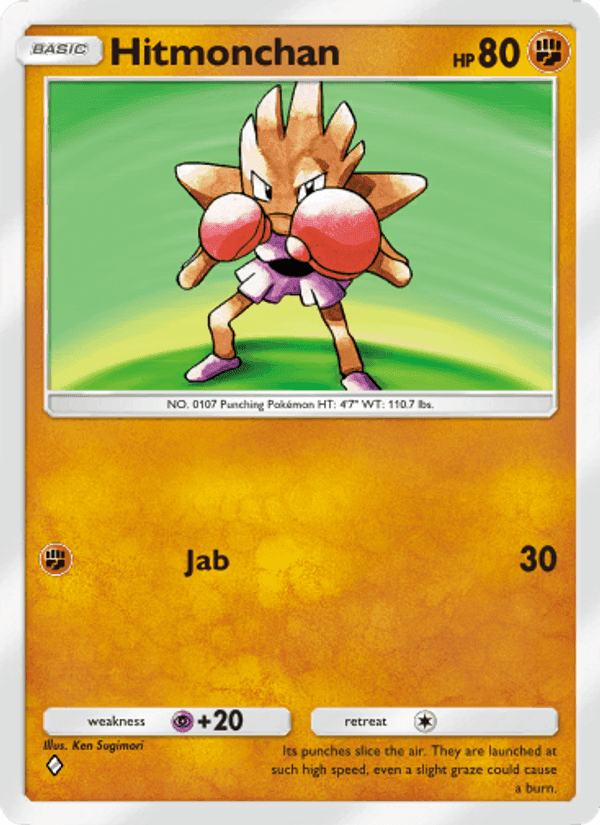 Carta Pokémon Hitmonchan 155