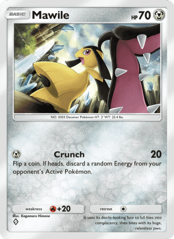 Carta Pokémon Mawile 178