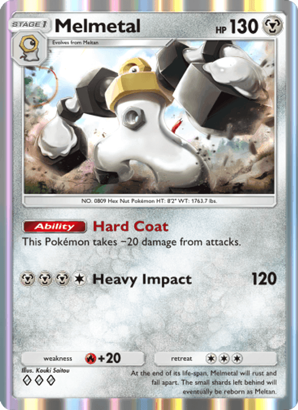 Carta Pokémon Melmetal 182