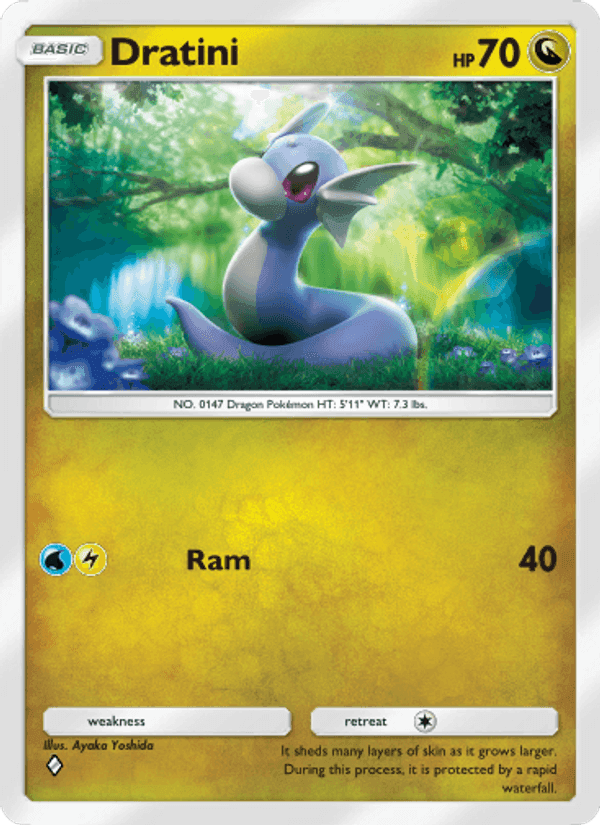 Carta Pokémon Dratini 183