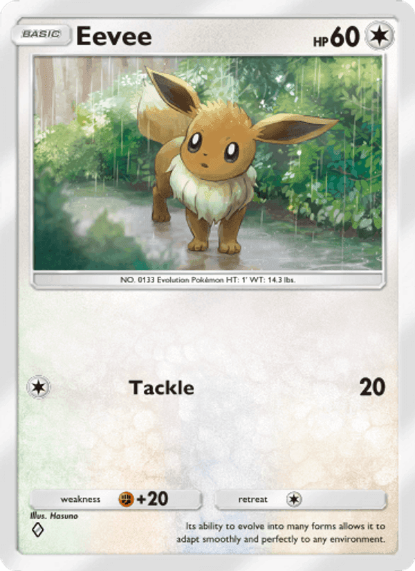 Carta Pokémon Eevee 207