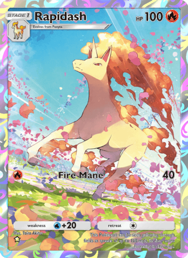 Carta Pokémon Rapidash 231
