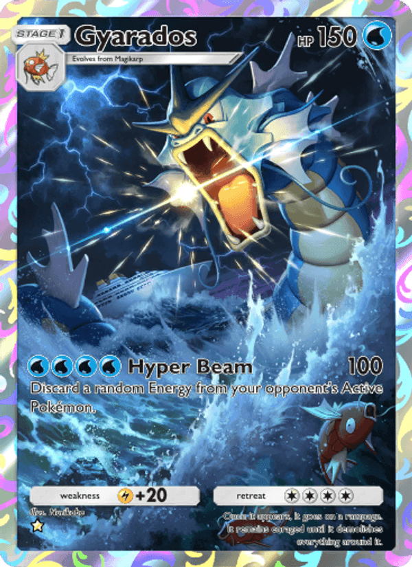 Carta Pokémon Gyarados 233
