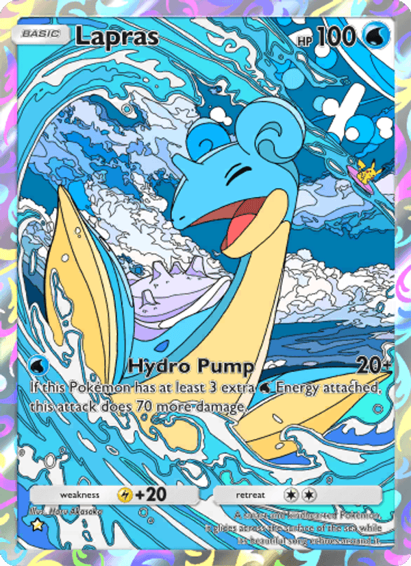 Carta Pokémon Lapras 234