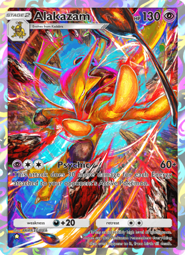 Carta Pokémon Alakazam