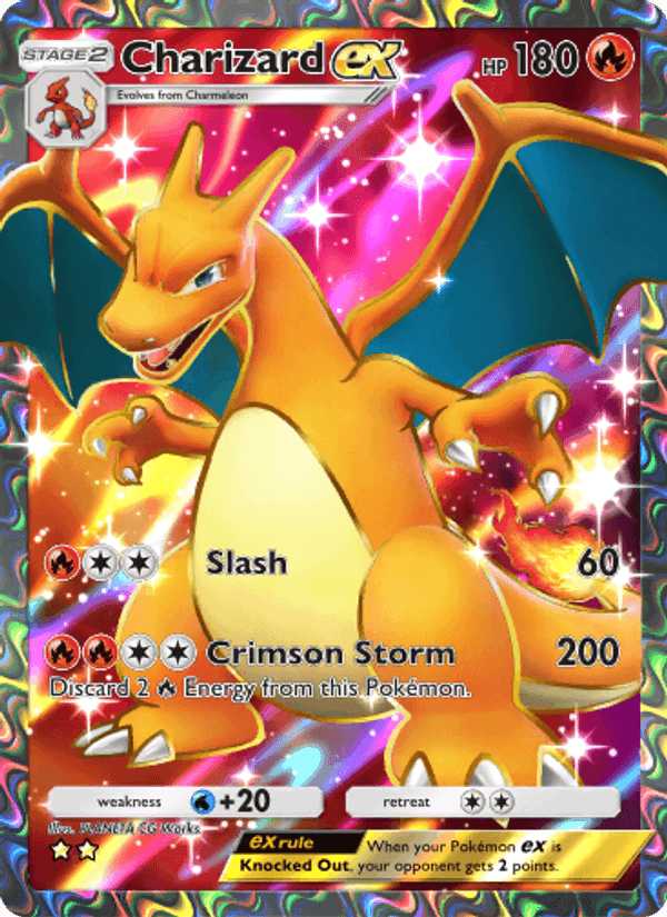 Carta Pokémon Charizard ex 253