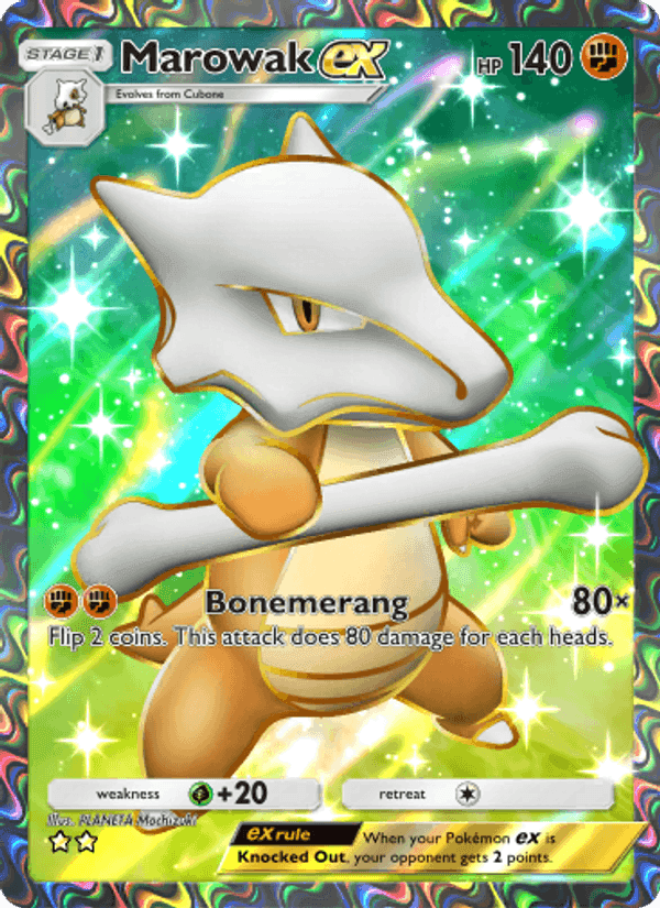 Carta Pokémon Marowak ex 264