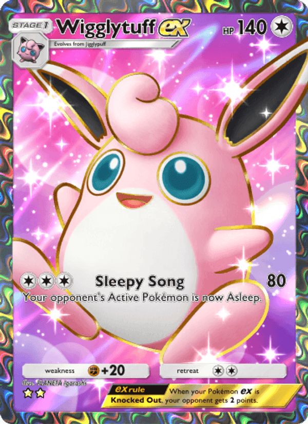 Carta Pokémon Wigglytuff ex 265