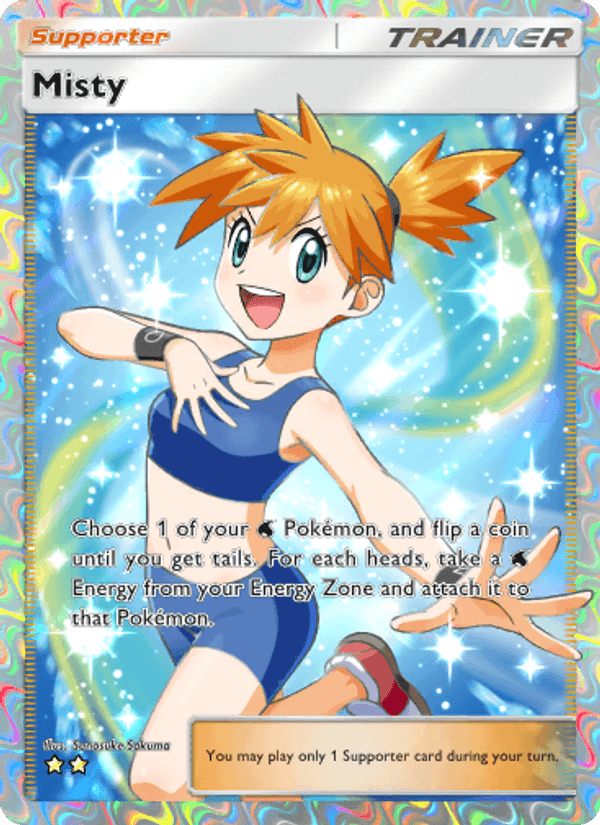 Carta Pokémon Misty 267 de A1