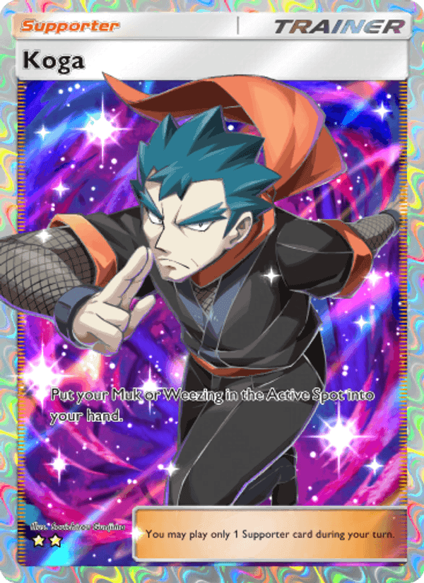 Carta Pokémon Koga 269 de A1