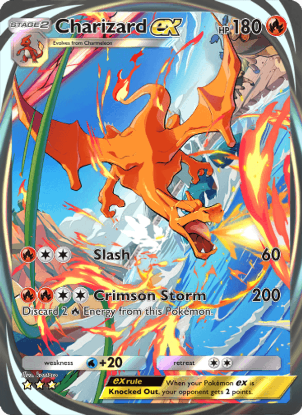 Carta Pokémon Charizard ex 280