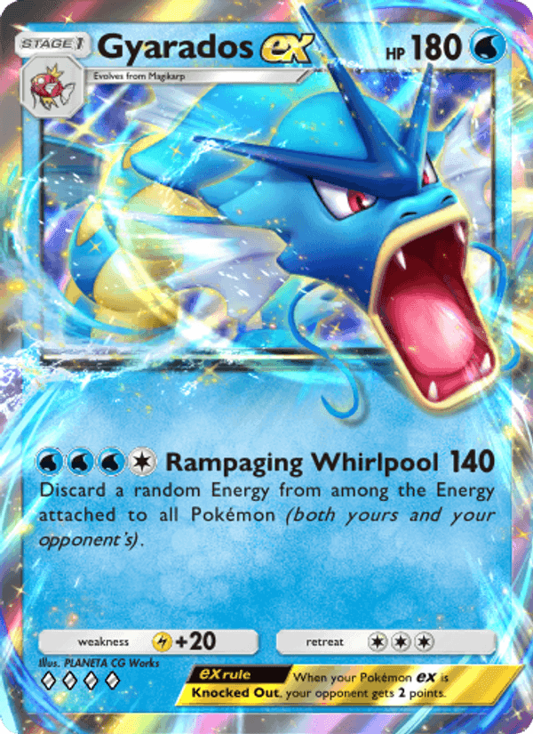 Carta Pokémon Gyarados ex 018