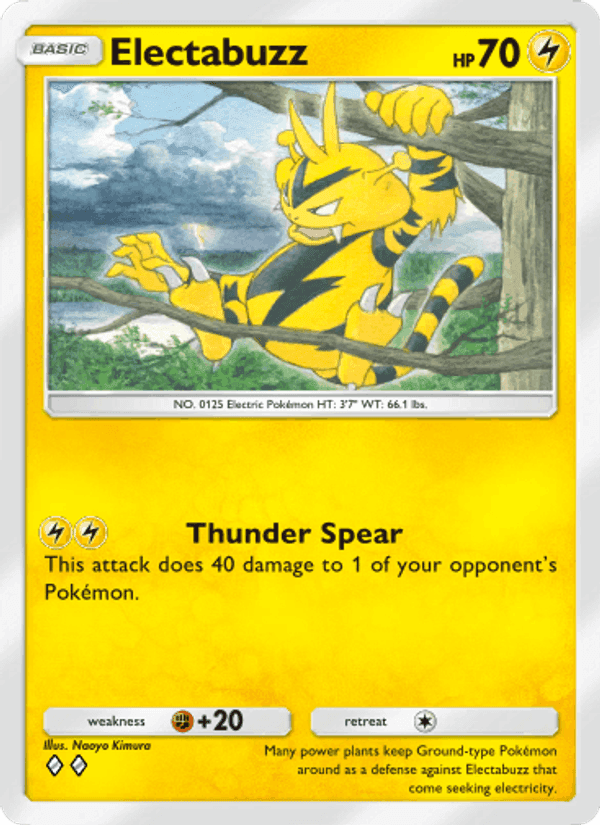 Carta Pokémon Electabuzz 027