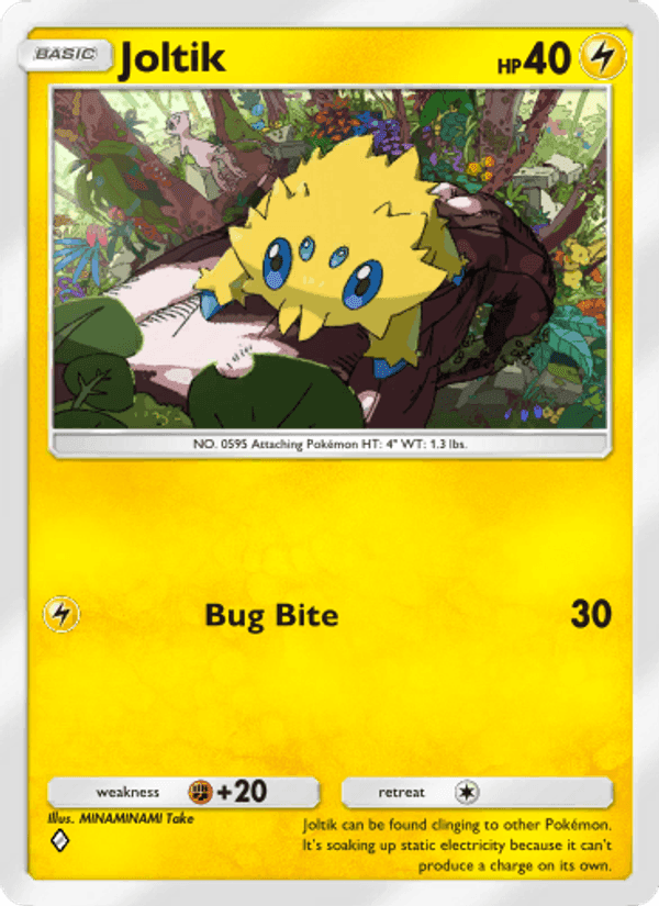 Carta Pokémon Joltik 028 de A1a