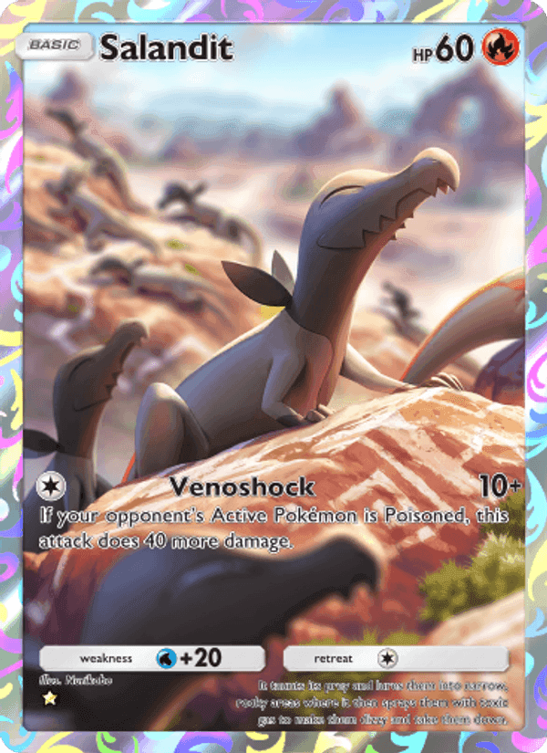 Carta Pokémon Salandit 071