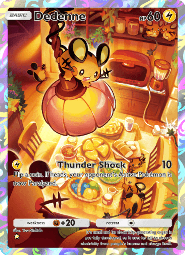Carta Pokémon Dedenne 073