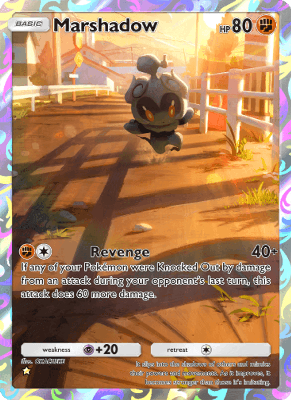 Carta Pokémon Marshadow 074