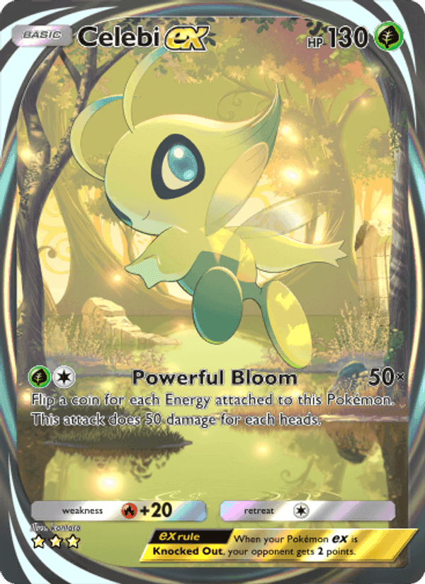 Carta Pokémon Celebi ex 085