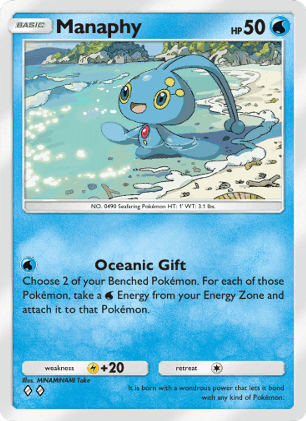 Carta Pokémon Manaphy 050