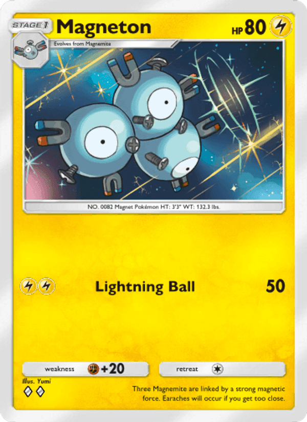 Carta Pokémon Magneton 052