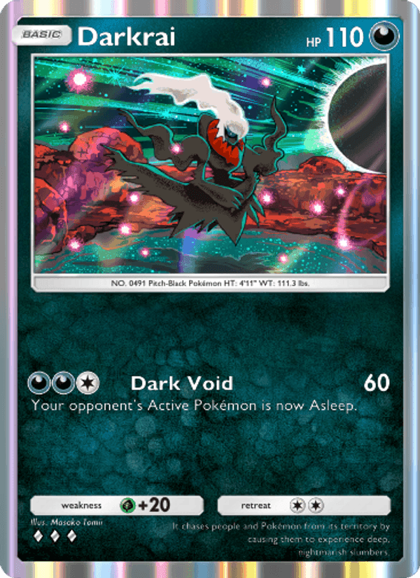 Carta Pokémon Darkrai 109
