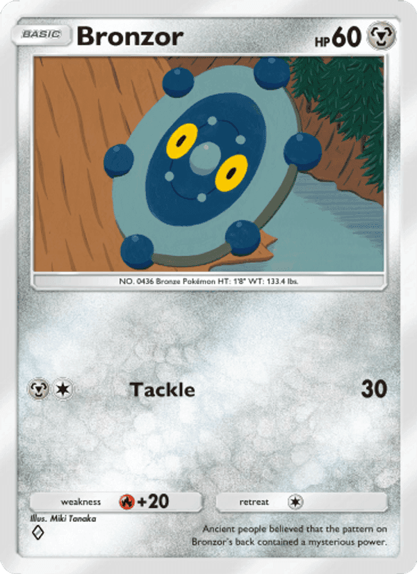 Carta Pokémon Bronzor 116