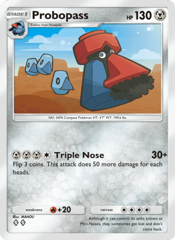Carta Pokémon Probopass 118