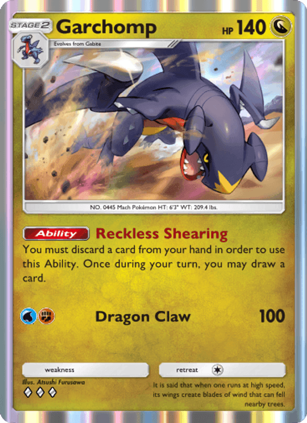 Carta Pokémon Garchomp 123