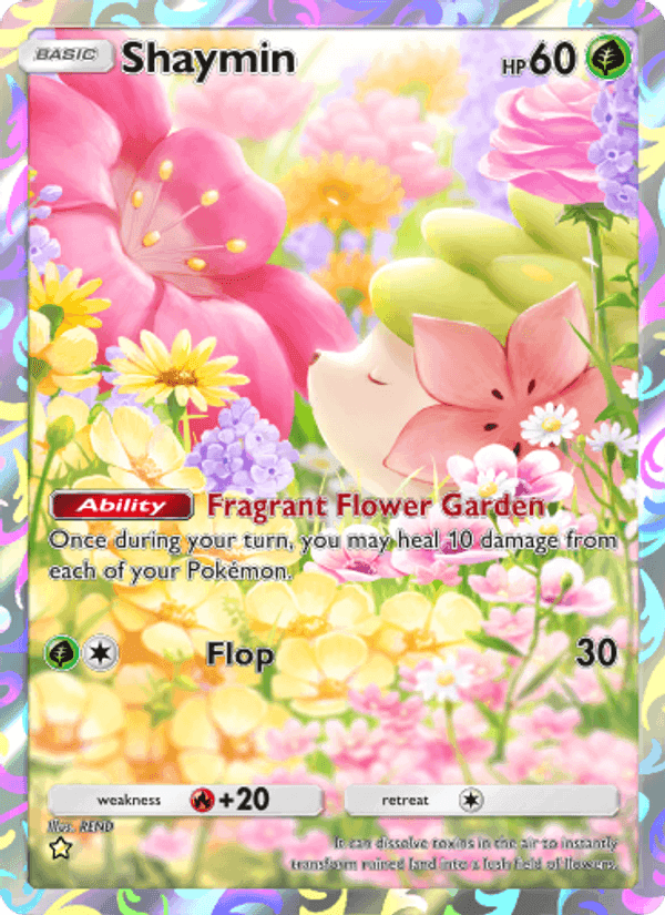 Carta Pokémon Shaymin 159