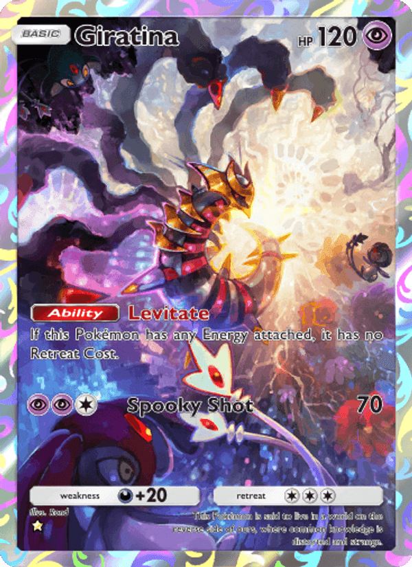 Carta Pokémon Giratina 167