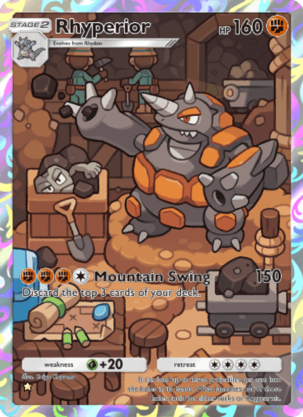 Carta Pokémon Rhyperior 169