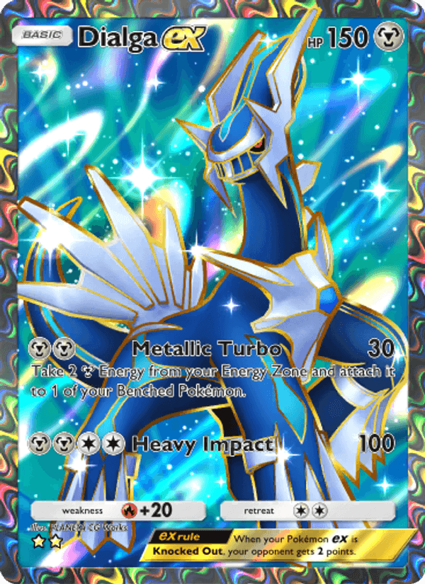 Carta Pokémon Dialga ex 188