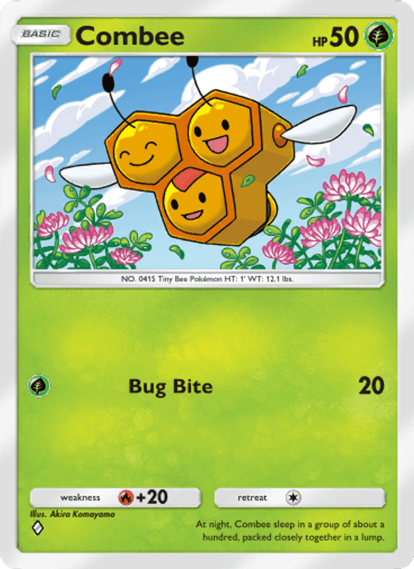 Carta Pokémon Combee 004