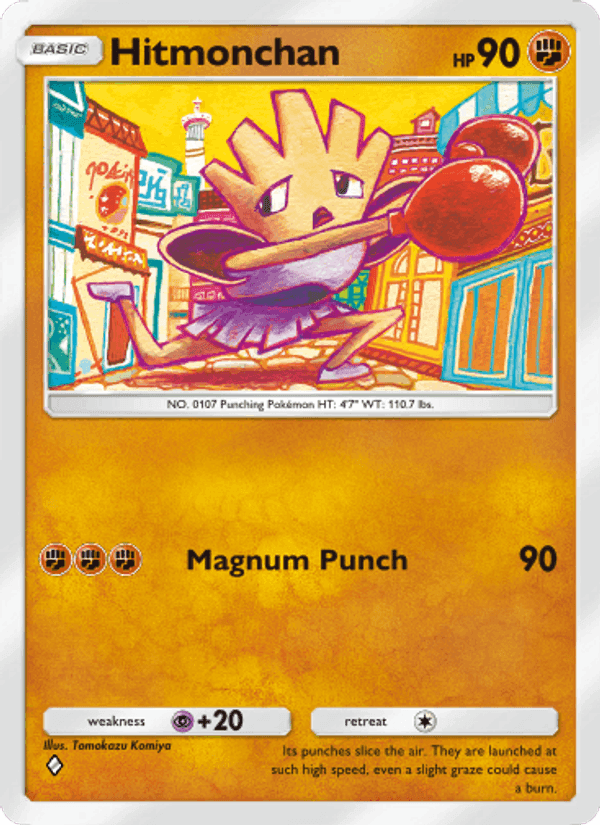 Carta Pokémon Hitmonchan 041