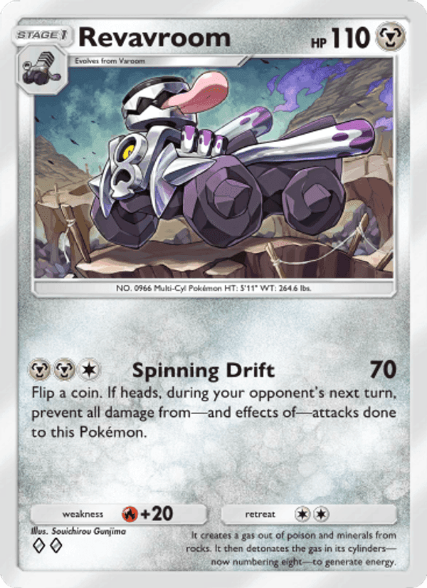Carta Pokémon Revavroom 056
