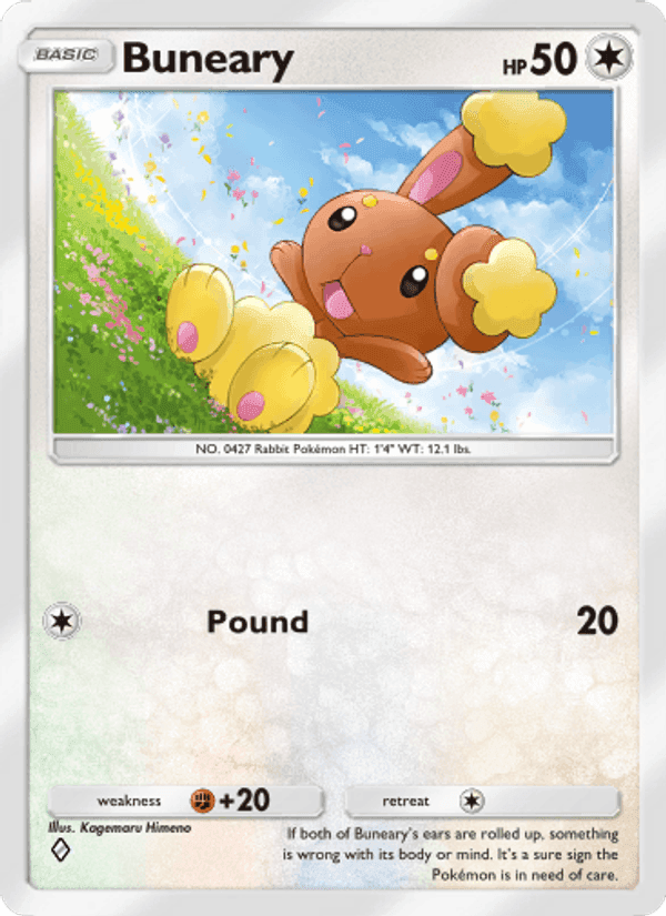 Carta Pokémon Buneary 066