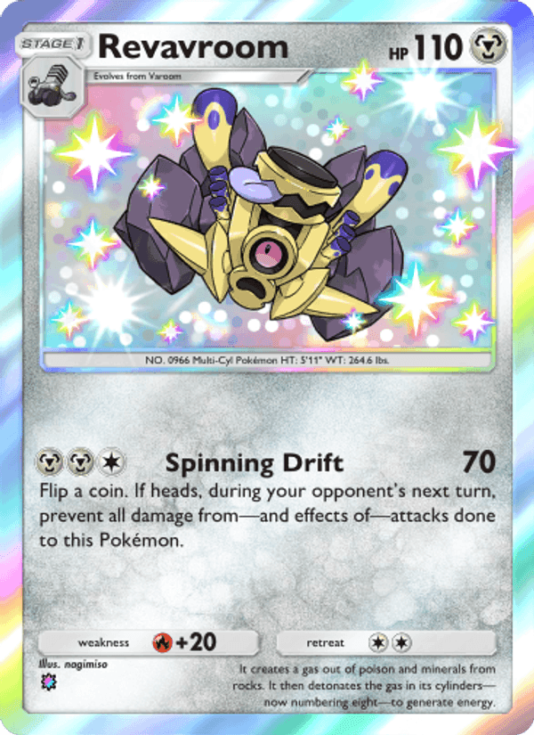 Carta Pokémon Revavroom 106