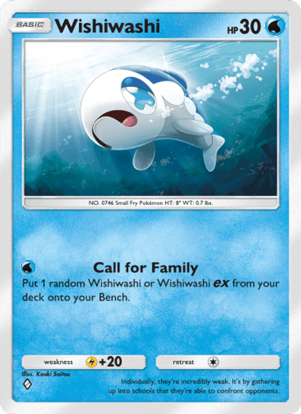 Carta Pokémon Wishiwashi 050