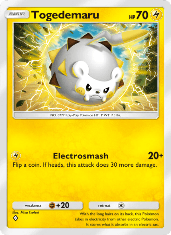 Carta Pokémon Togedemaru
