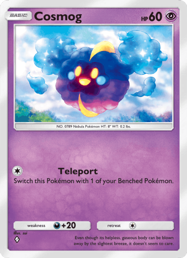 Carta Pokémon Cosmog 085