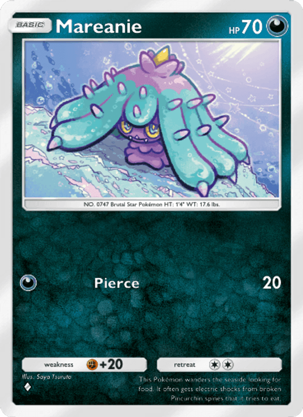 Carta Pokémon Mareanie 115