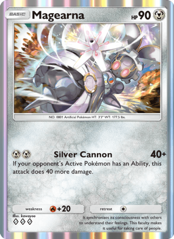 Carta Pokémon Magearna 123